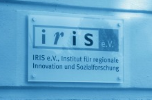 Schild IRIS-Büro